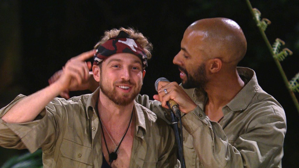 Sam Thompson and Marvin Humes on 'I'm a Celebrity... Get Me Out of Here!'