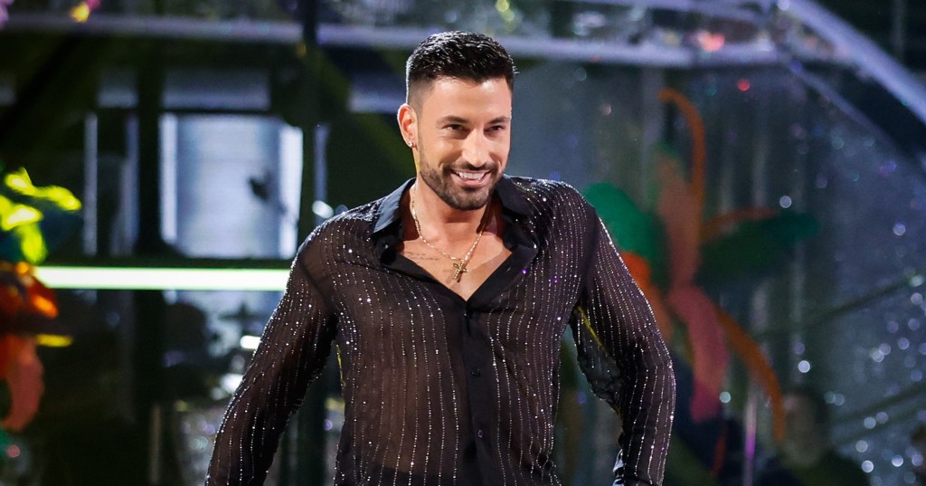 Giovanni Pernice performing on Strictly Come Dancing