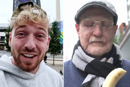 Handsome reality TV star, 31, completely unrecognisable in elderly man makeover