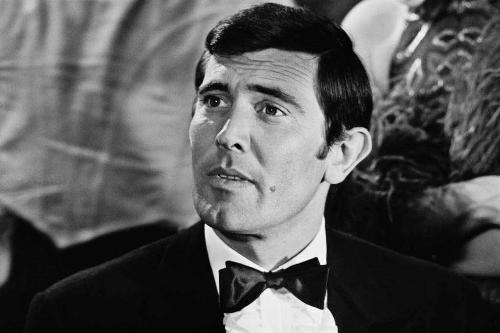 Australian actor George Lazenby playing 'James Bond' during a scene from 'On Her Majesty's Secret Service', 17th March 1969 
