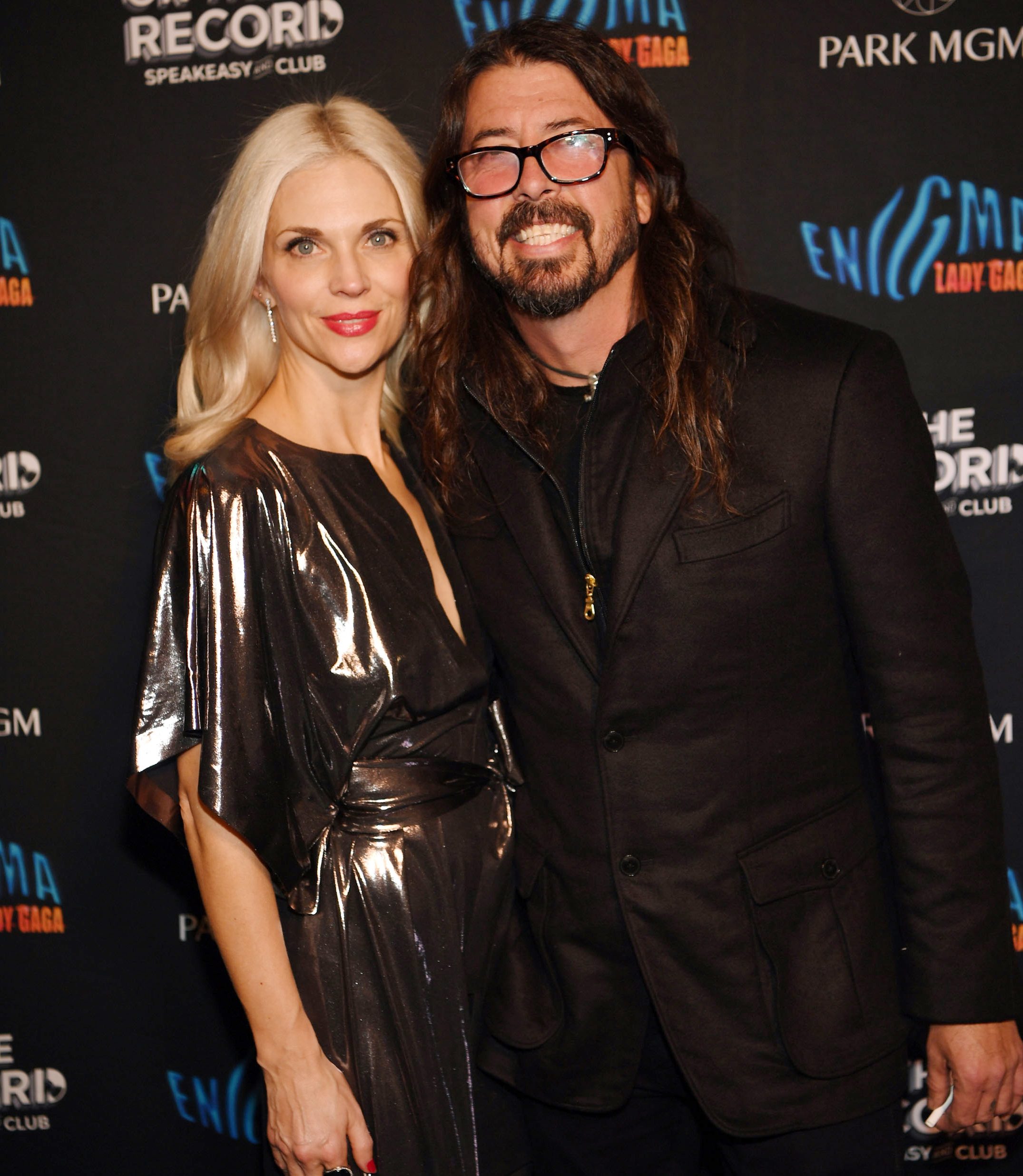 Jordyn Blum and Dave Grohl on the red carpet