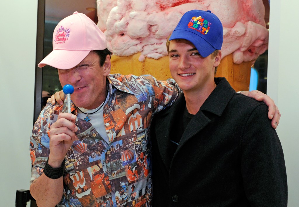 Michael Madsen and son Hudson