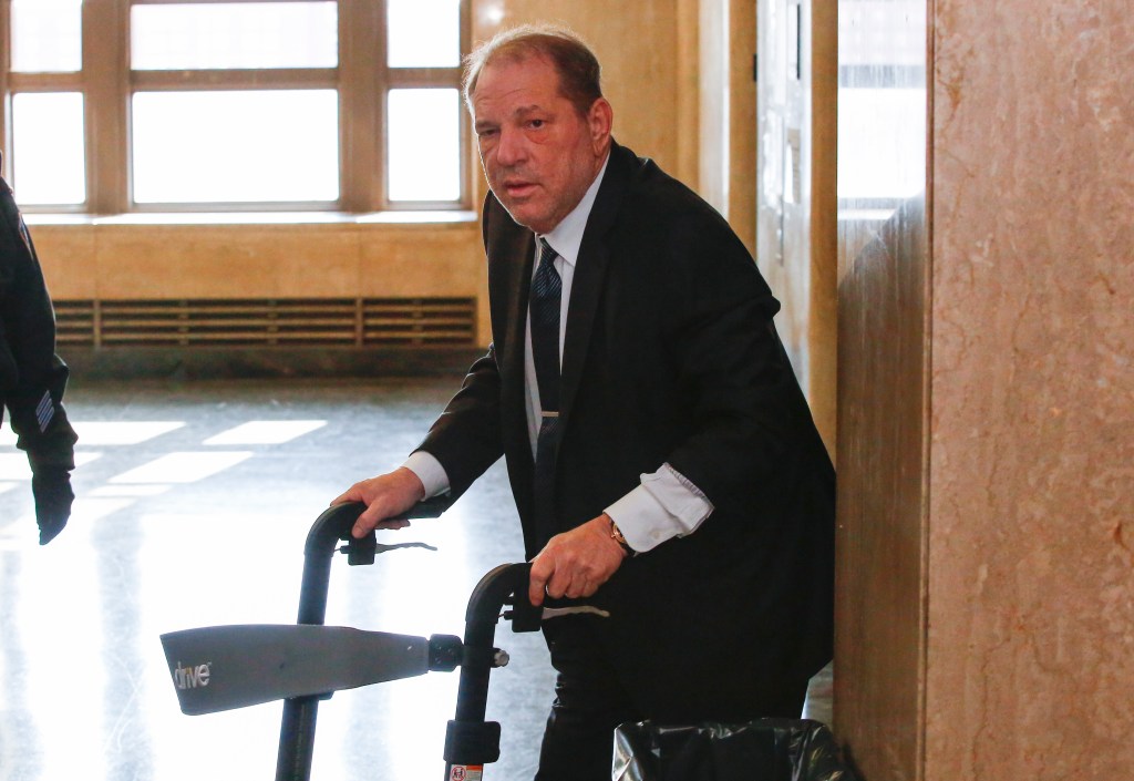 Harvey Weinstein at his Rape And Assault Trial