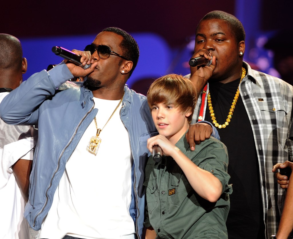 Justin Bieber and Sean 'Diddy' Combs