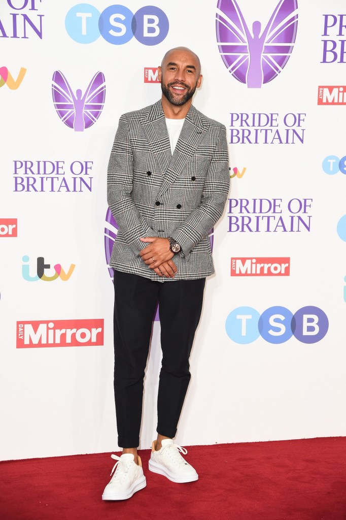 Alex Beresford at the Pride Of Britain Awards 2023