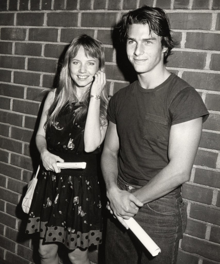 Tom Cruise and Rebecca De Mornay